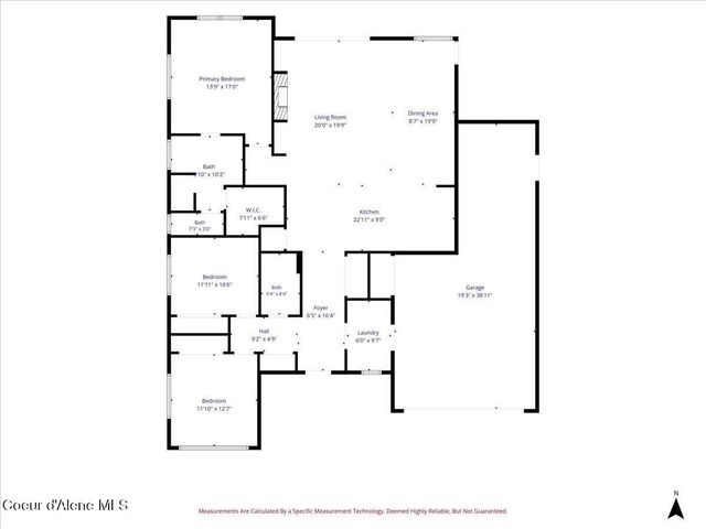 4821 E Alopex LN, Post Falls, ID 83854