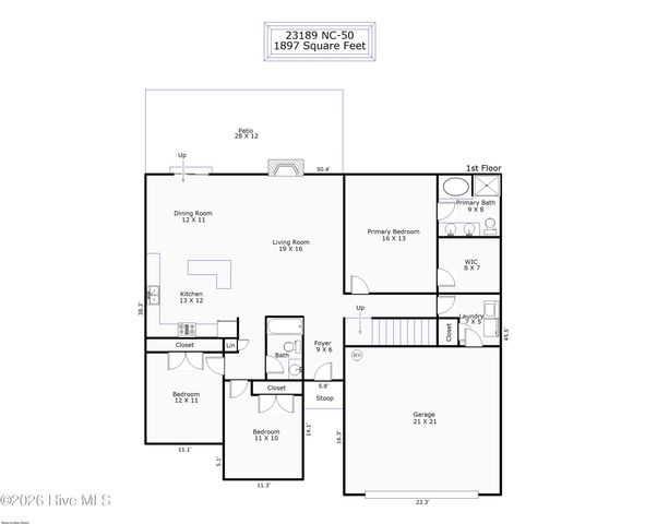 23189 Nc Highway 50, Holly Ridge, NC 28445