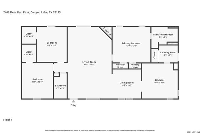 2408 Deer Run Pass, Canyon Lake, TX 78133