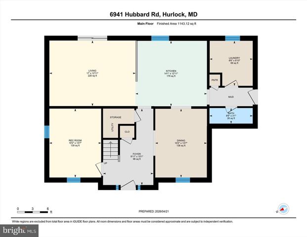 6941 HUBBARD RD, Hurlock, MD 21643