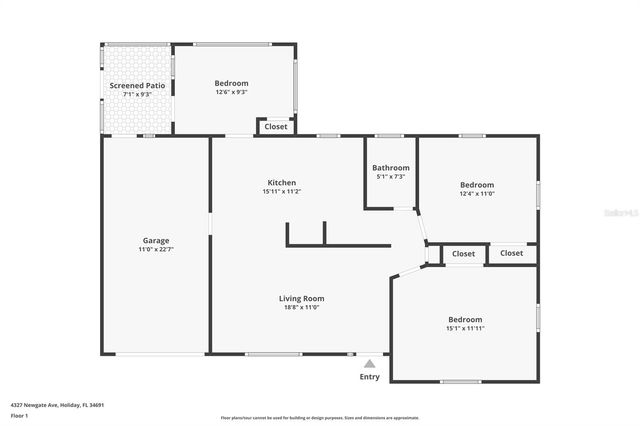 4327 NEWGATE AVENUE, Holiday, FL 34691