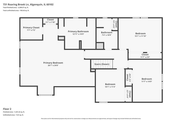 731 Roaring Brook Lane, Algonquin, IL 60102
