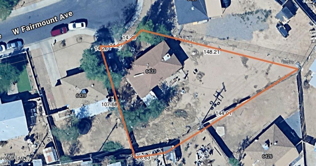 6433 W Fairmount Avenue, Phoenix, AZ 85033 — exterior