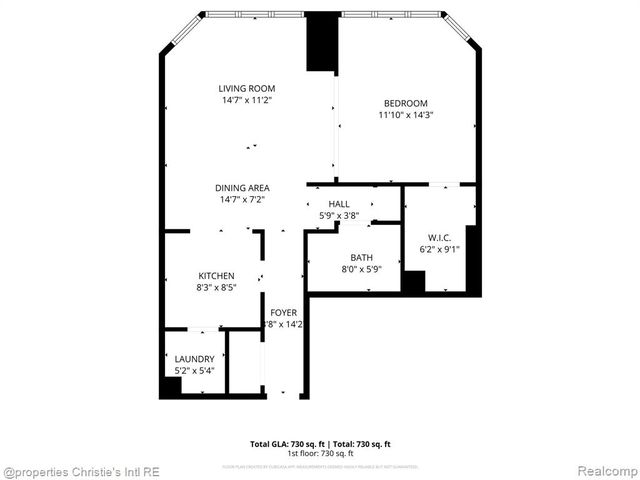 250 E Harbortown Drive 1302, Detroit, MI 48207