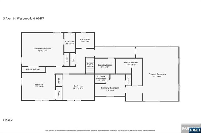3 Avon Place, Woodcliff Lake, NJ 07677