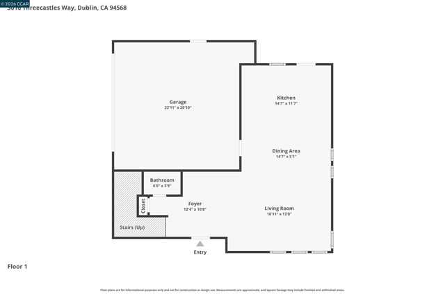 3016 Threecastles Way, Dublin, CA 94568