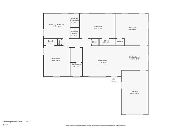 1823 Houghton Road, Dallas, TX 75217