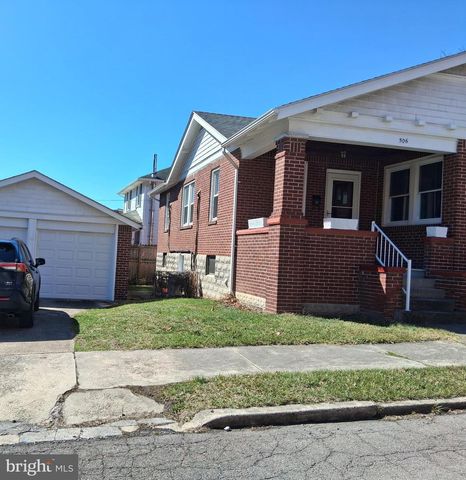 506 PEARRE AVE, Cumberland, MD 21502