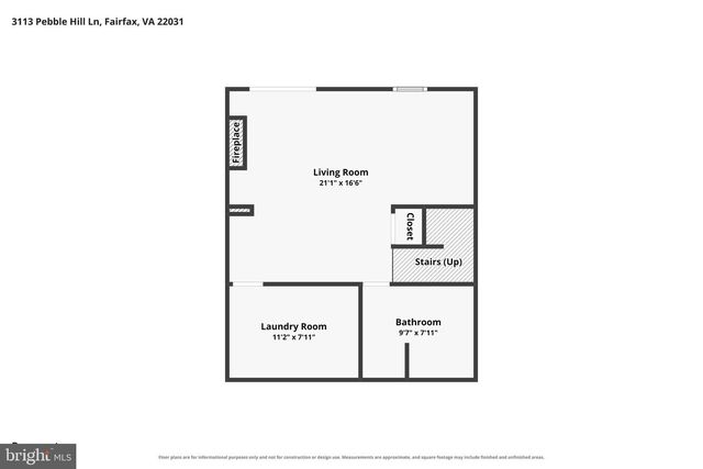 3113 PEBBLE HILL LN, Fairfax, VA 22031