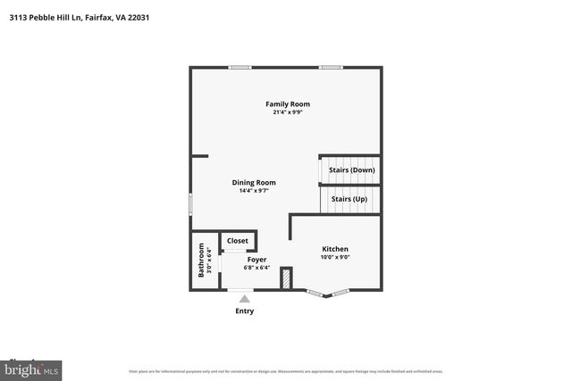 3113 PEBBLE HILL LN, Fairfax, VA 22031