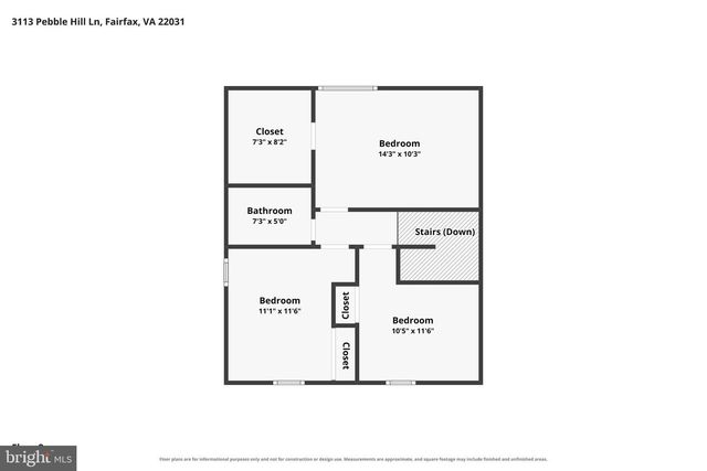 3113 PEBBLE HILL LN, Fairfax, VA 22031