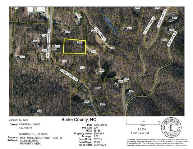 3161 Morganton Furniture Road, Valdese, NC 28690