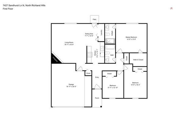 7427 Sandhurst Lane N, North Richland Hills, TX 76182