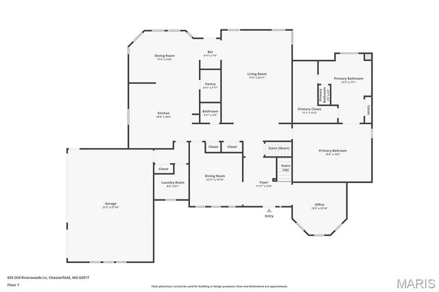 655 Old Riverwoods Lane, Chesterfield, MO 63017