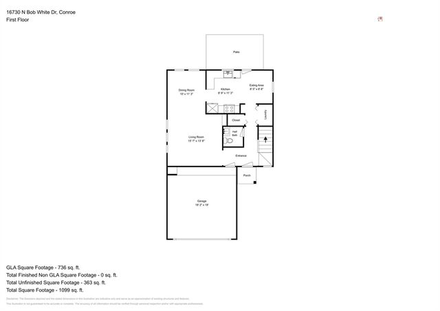 16730 N Bob White Drive, Conroe, TX 77385