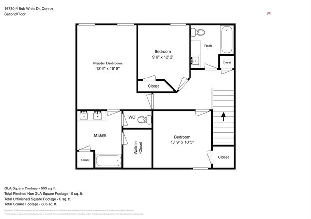 16730 N Bob White Drive, Conroe, TX 77385