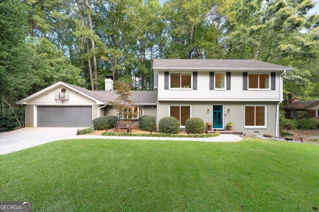3470 Hidden Acres Drive, Atlanta, GA 30340 — exterior