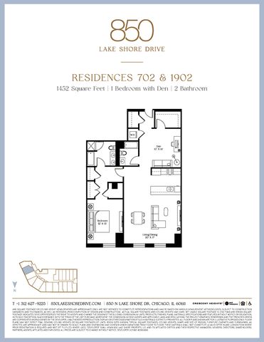 850 N Lake Shore Drive 1902, Chicago, IL 60611