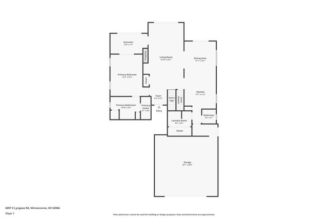 6097 E LYNGAAS ROAD, Winneconne, WI 54986