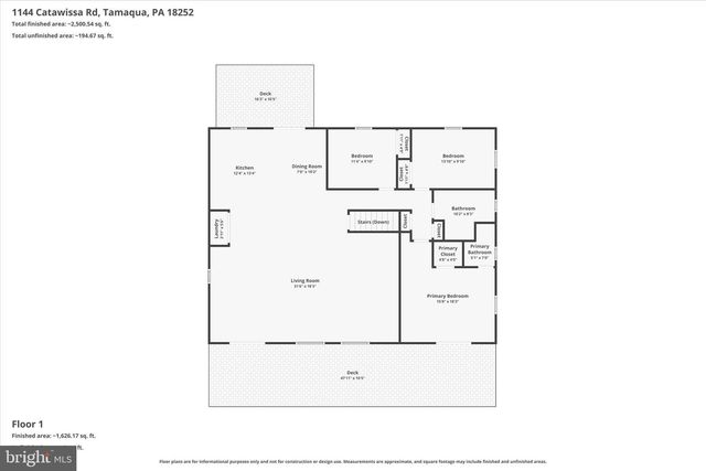 1144 CATAWISSA RD, Tamaqua, PA 18252