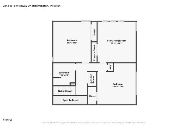 2812 W Fawkesway Drive, Bloomington, IN 47404