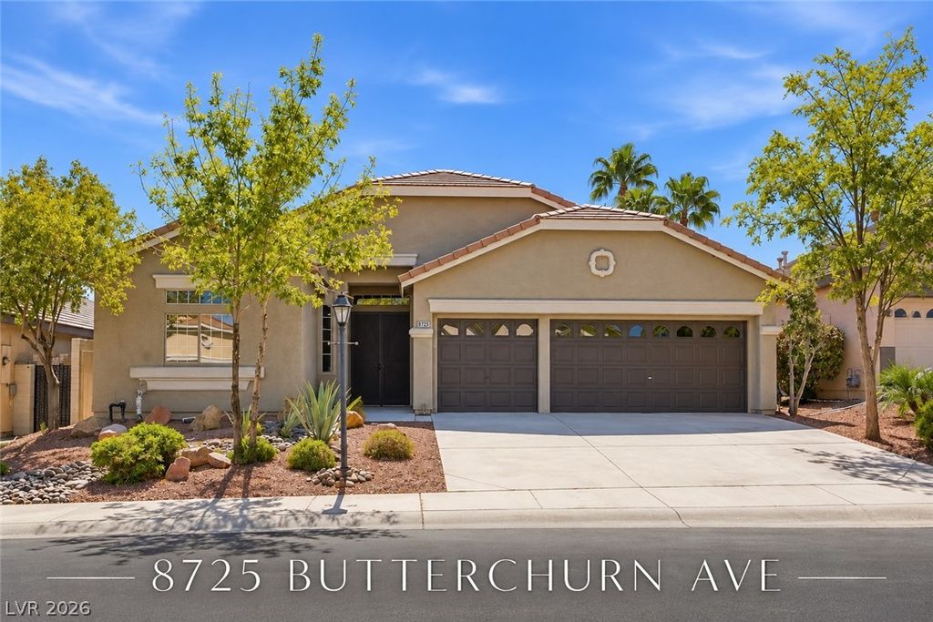 8725 Butterchurn Avenue, Las Vegas, NV 89143 — exterior