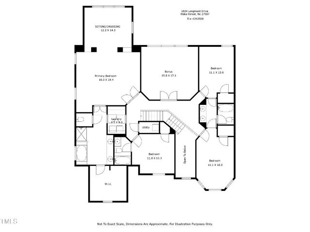 1824 Longmont Drive, Wake Forest, NC 27587