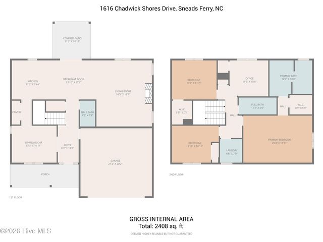 1616 Chadwick Shores Drive, Sneads Ferry, NC 28460