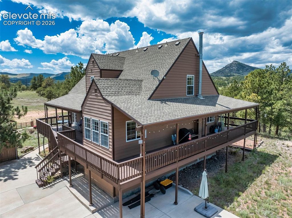 6960 County Road 71, Guffey, CO 80820 — exterior