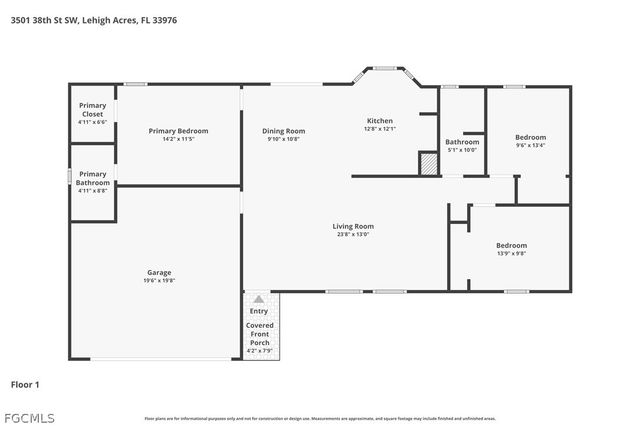 3501 38th ST SW, Lehigh Acres, FL 33976