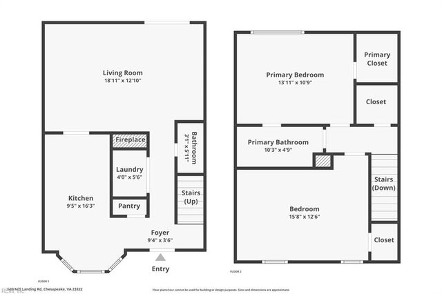 649 Mill Landing RD, Chesapeake, VA 23322