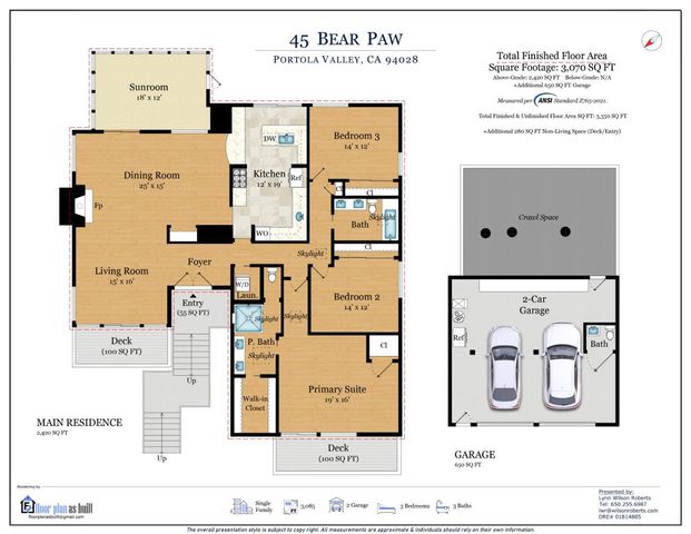 45 Bear Paw, Portola Valley, CA 94028