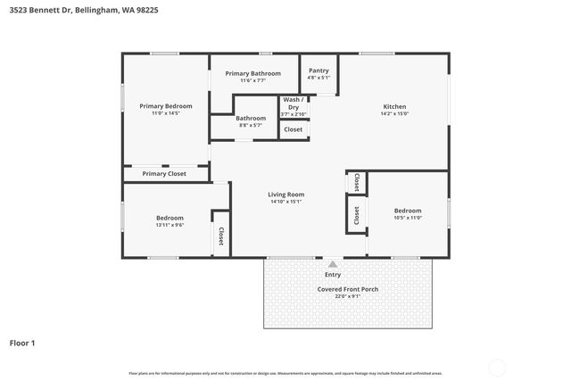 3523 Bennett Drive, Bellingham, WA 98225