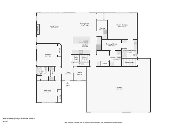 4194 BLACKBERRY RIDGE DRIVE, Hobart, WI 54155
