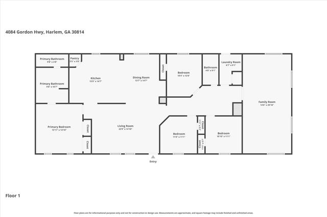 4084 Gordon Highway, Harlem, GA 30814