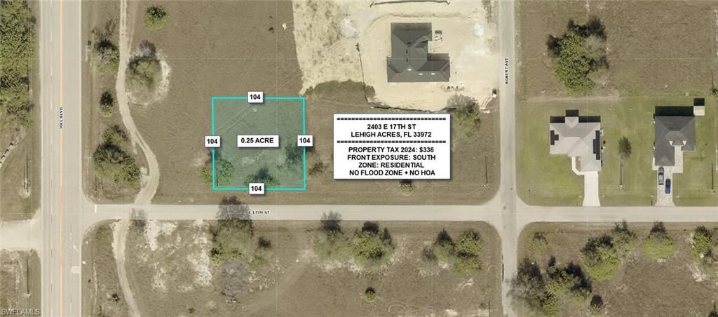 2403 E 17th ST, LEHIGH ACRES, FL 33972 — exterior
