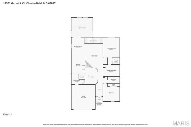 14301 Gatwick Court, Chesterfield, MO 63017