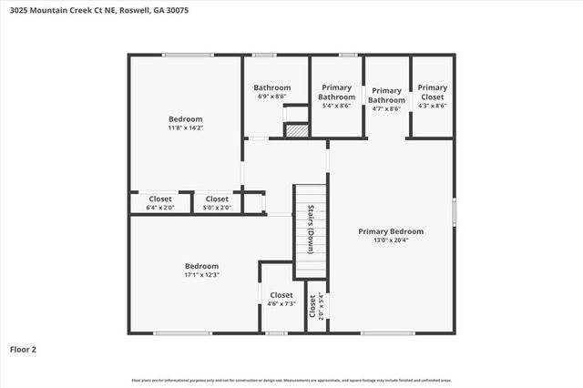 3025 Mountain Creek Court NE, Roswell, GA 30075