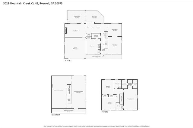 3025 Mountain Creek Court NE, Roswell, GA 30075