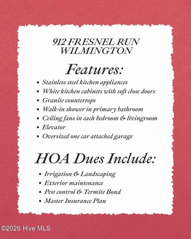 912 Fresnel Run, Wilmington, NC 28412
