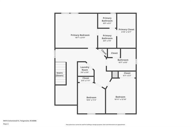 949 N Cottonwood Court, Tonganoxie, KS 66086