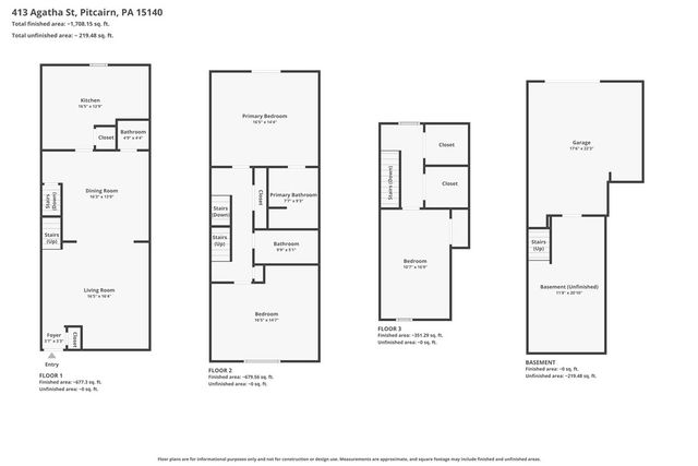 413 Agatha St, Pitcairn, PA 15140