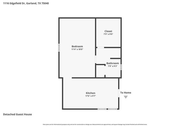 1116 Edgefield Drive, Garland, TX 75040