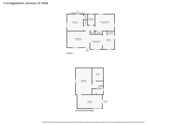 1116 Edgefield Drive, Garland, TX 75040