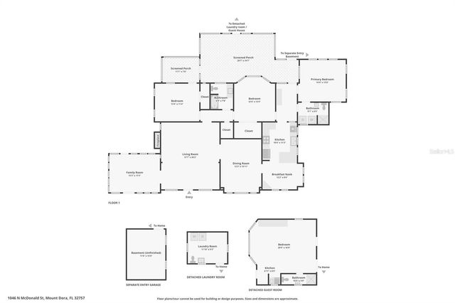 1046 N MCDONALD STREET, Mount Dora, FL 32757