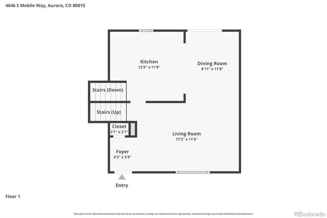 4646 S Mobile Way, Aurora, CO 80015