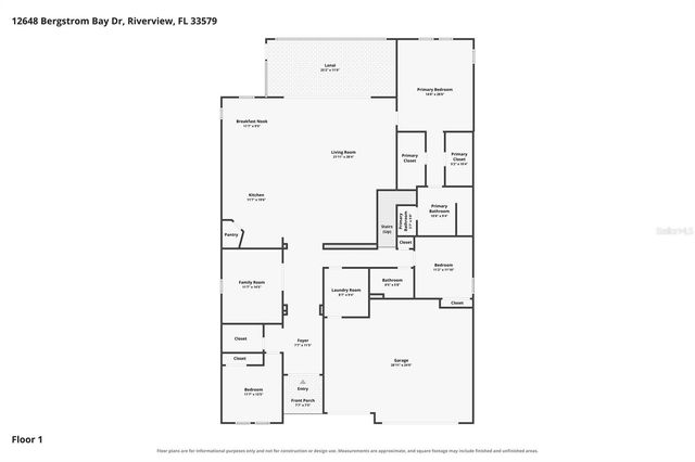 12648 BERGSTROM BAY DRIVE, Riverview, FL 33579