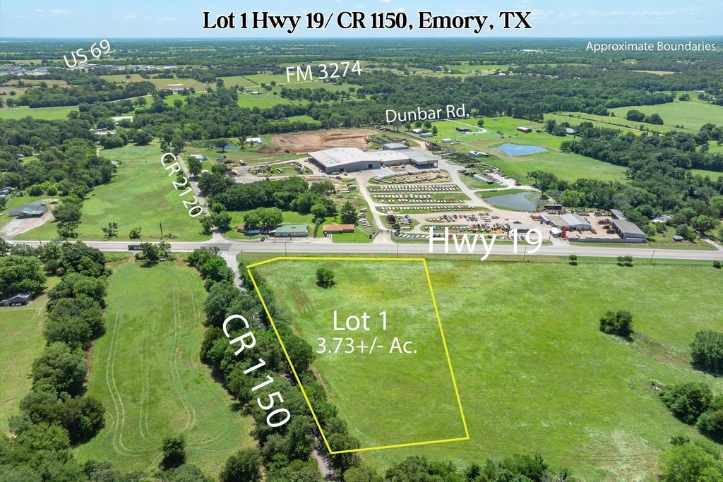 Lot 1 State Hwy 19 & RS CR 1150, Emory, TX 75440