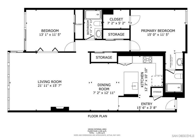 1200 Harbor Drive N 3C, Oceanside, CA 92054