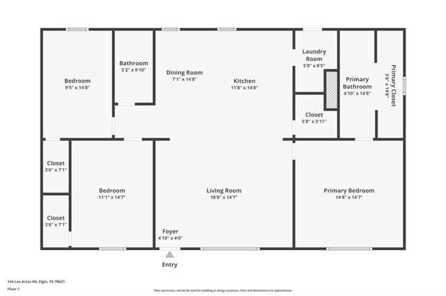 144 Los Arcos RD, Elgin, TX 78621